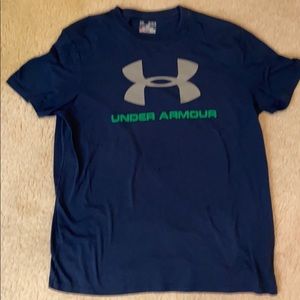 Under armour dark blue tee